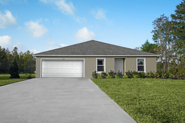 The Royal model home is the sales center in Poinciana.