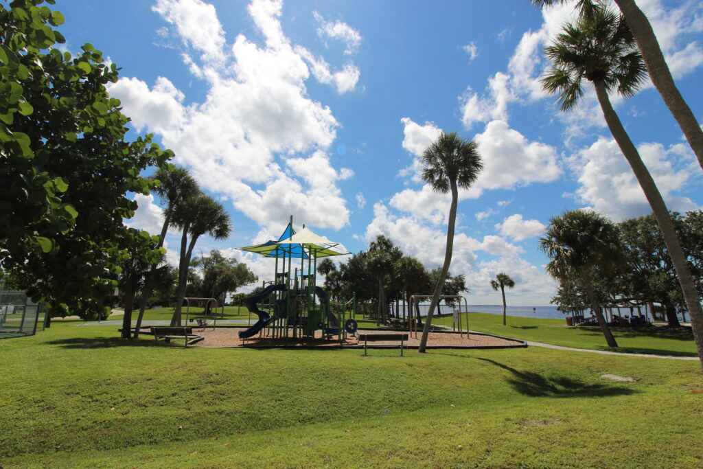 Children's playground in Port Charlotte, Florida.