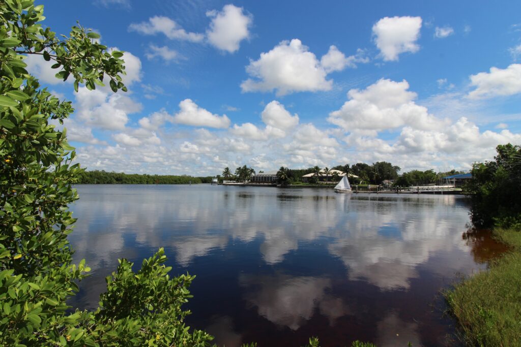 Sailing in Port Charlotte, Florida.