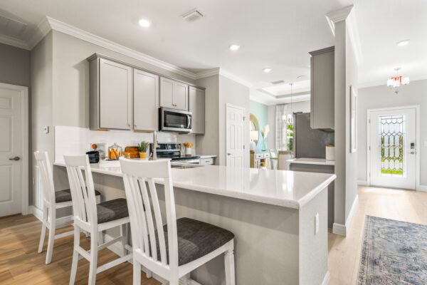 The Highland model home is the sales center for Port Charlotte.