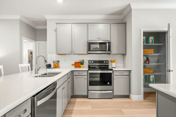 The Highland model home is the sales center for Port Charlotte.