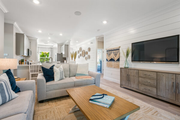 The Highland model home is the sales center for Port Charlotte.