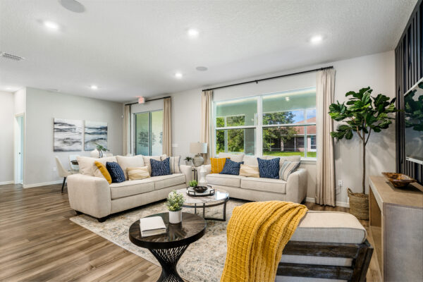 The Captiva model home is the sales center for Port Saint Lucie.