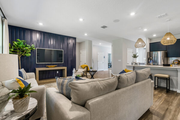 The Captiva model home is the sales center for Port Saint Lucie.