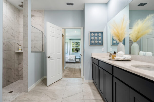 The Captiva model home is the sales center for Port Saint Lucie.