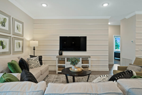 The Sanibel model home is the sales center in Port Saint Lucie.