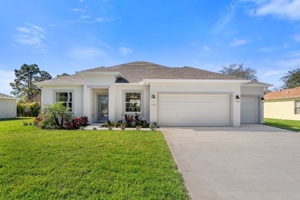 The Highland model home is the sales center for Sebastian Highlands.