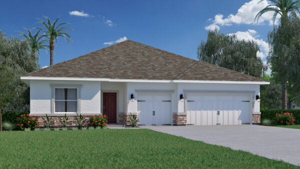 The Sanibel floorplan from the Cornerstone collection built in Spirit of Sebastian