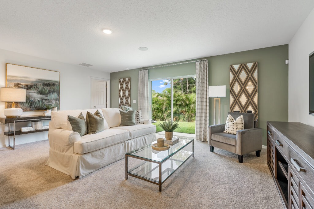 The Royal model home is the sales center for Sebastian Highlands.