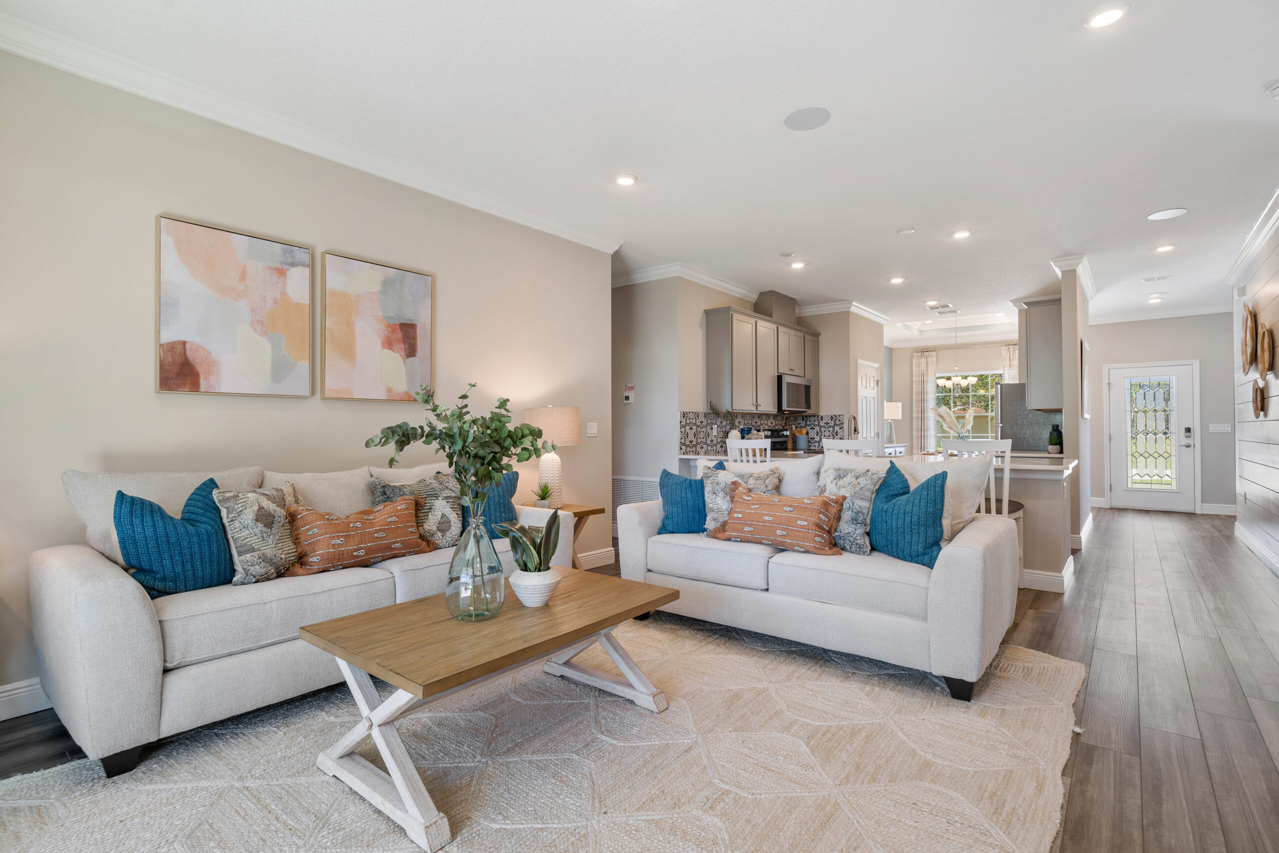 The Highland model home is the sales center for Sebastian Highlands.