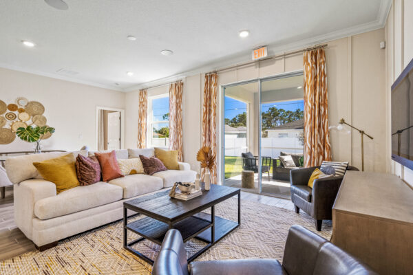 The Siesta model from the Cornerstone Collection is the Sales Center in North Port.