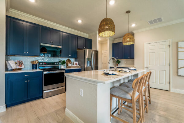 Model home kitchen