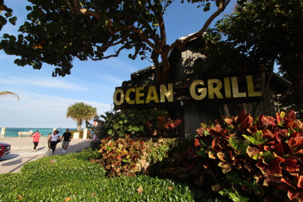 The Ocean Grill restaurant in Vero Beach, Florida.
