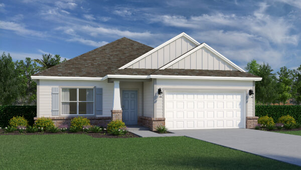 The Topsail floorplan from the Cornerstone collection built in the Gulf region