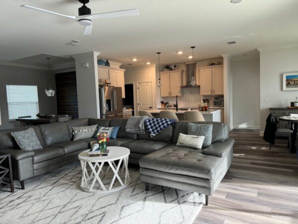 Living room of a home. 
