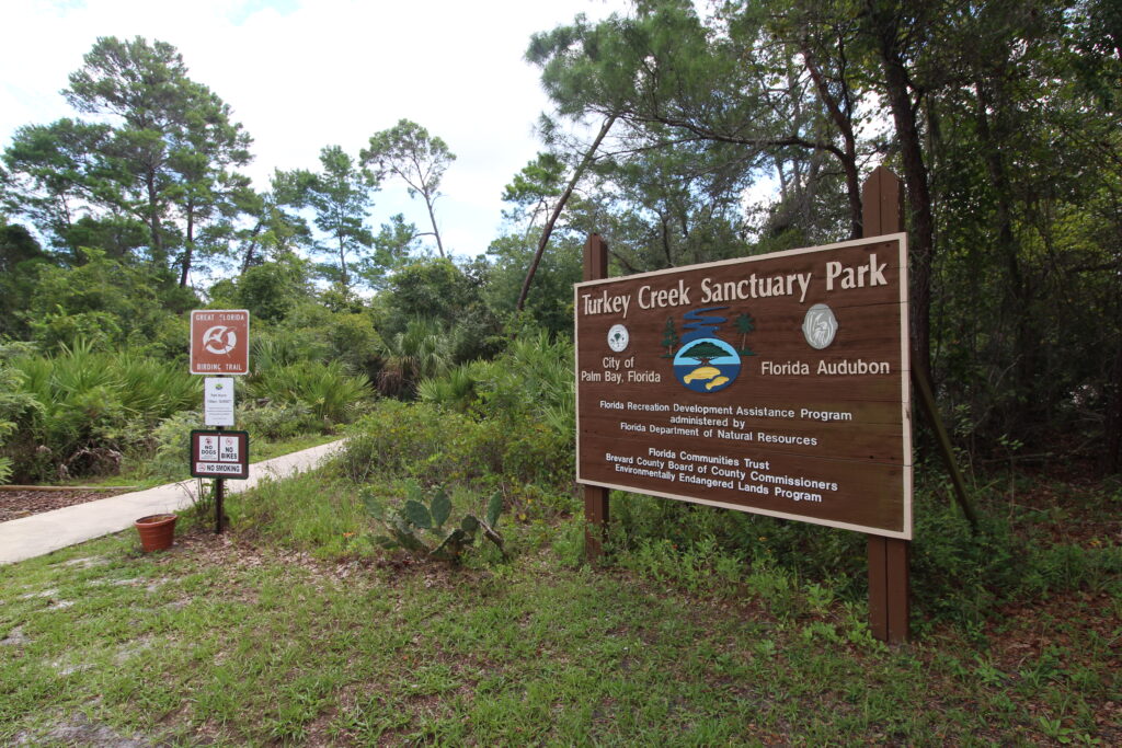 Turkey Creek Nature Area in Palm Bay.