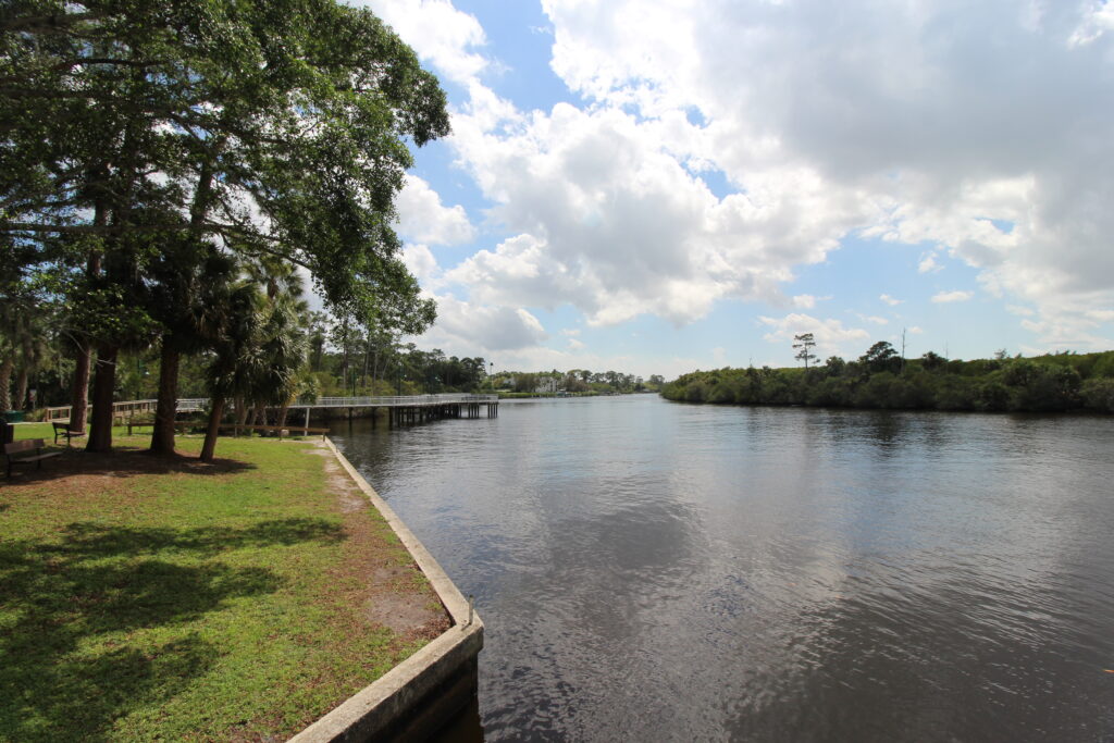 Holiday Builders' homes can be found all over Port St Lucie, including many waterways as the image shows.