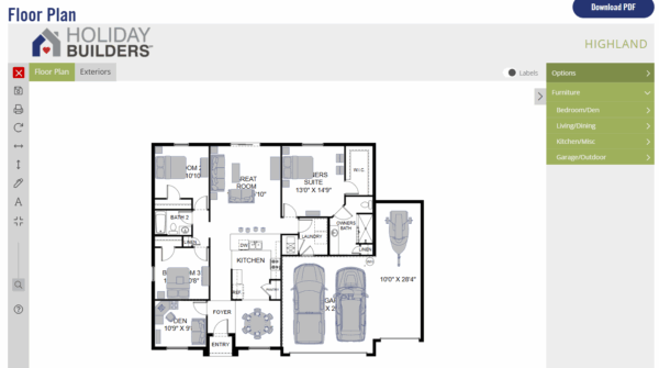 A floorplan. 